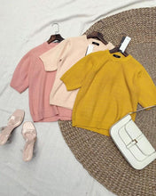 Load image into Gallery viewer, Áo len tay bồng tiểu thư xinh yêu