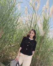 Load image into Gallery viewer, Áo Nhung Xinh yêu peplum 200k