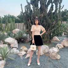 Load image into Gallery viewer, Áo Ren tay Bồng tiểu thư sang chảnh 230k